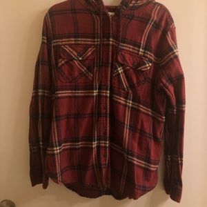 Garage Hooded Flannel